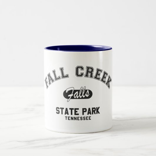 Fall Creek Falls Staat Park, Tennessee Zweifarbige Tasse (Mittel)