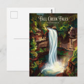Fall Creek Falls Tennessee Postkarte (Vorne/Hinten)