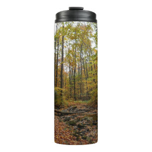 Fall Creek im Laurel Hill State Park Pennsylvania Thermosbecher