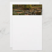 Fall Creek mit Blick auf den Laurel Hill Park Briefpapier (Vorne/Hinten)