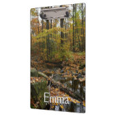 Fall Creek mit Blick auf den Laurel Hill Park Klemmbrett (Links)