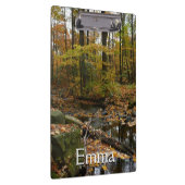 Fall Creek mit Blick auf den Laurel Hill Park Klemmbrett (Rechts)