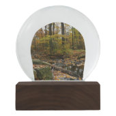 Fall Creek mit Blick auf den Laurel Hill Park Schneekugel (Vorderseite)