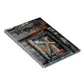 Fall "Cross of Strength Case Mate" Notizblock (Rechte Seite)