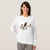 Fall Crow Saisonale T - Shirt (Vorne ganz)