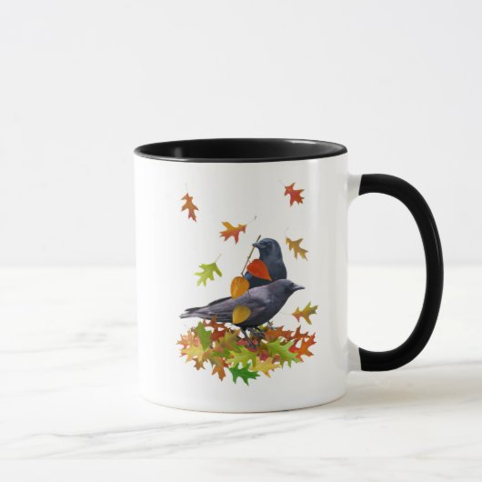 Fall Crows Tasse (Rechts)