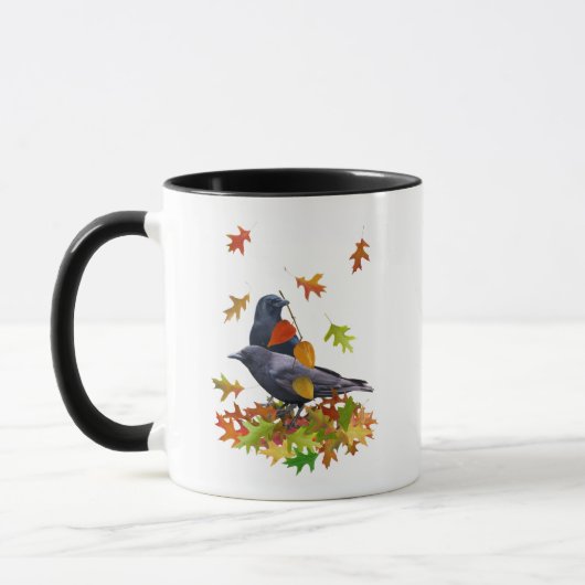 Fall Crows Tasse (Links)