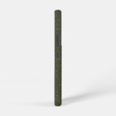 Fall Custom Galaxy S22 - Moss Green Speckle Samsung Galaxy Hülle (Rechte Seite)