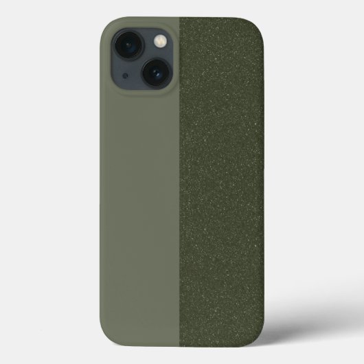 Fall "Custom Moss Green" iPhone 13 - Vertikale Auf Case-Mate iPhone Hülle (Rückseite)