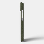 Fall "Custom Moss Green" iPhone 13 - Vertikale Auf Case-Mate iPhone Hülle (Rückseite / Links)