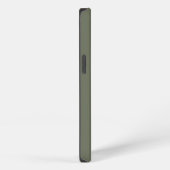 Fall "Custom Moss Green" iPhone 13 - Vertikale Auf Hülle (Rechte Seite)