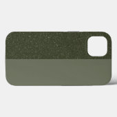 Fall "Custom Moss Green Split iPhone 13" Case-Mate iPhone Hülle (Rückseite (Horizontal))