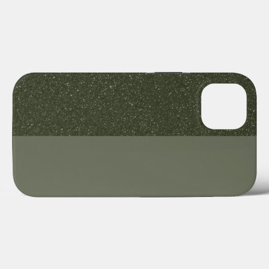 Fall "Custom Moss Green Split iPhone 13" Case-Mate iPhone Hülle (Rückseite (Horizontal))