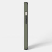 Fall "Custom Moss Green Split iPhone 13" Hülle (Linke Seite)