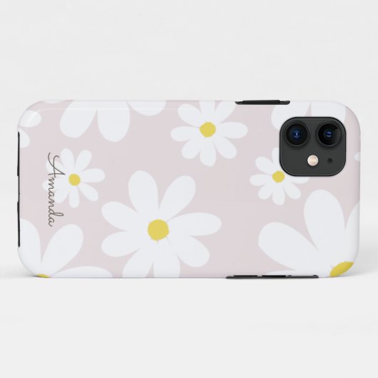 Fall Daisies Case-Mate iPhone Hülle (Rückseite (Horizontal))
