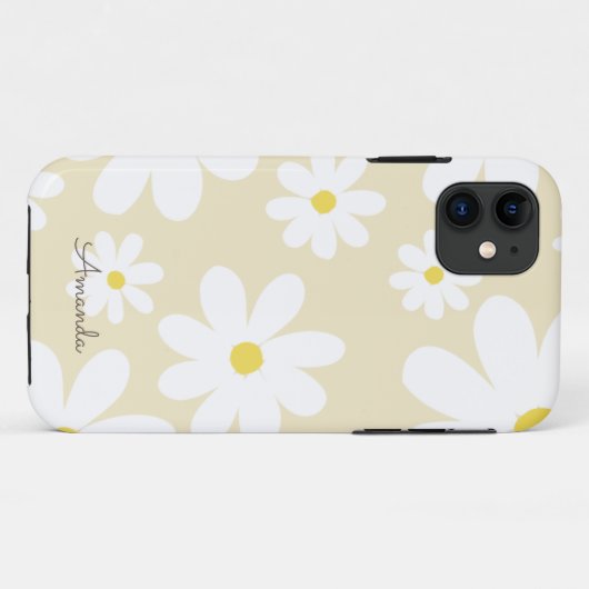 Fall Daisies Case-Mate iPhone Hülle (Rückseite (Horizontal))