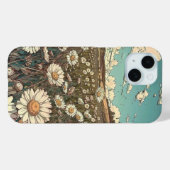 "Fall Daisy Field Phone" Case-Mate iPhone Hülle (Rückseite (Horizontal))
