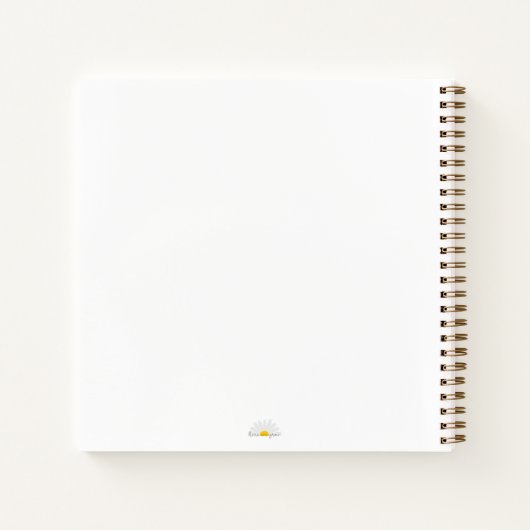 Fall "Dankbarkeit Mindset Daily Journal" Notizblock (Rückseite)