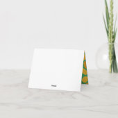 Fall Danke Pumpkin Birthday Party Karte (Rückseite)