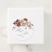 Fall Dankeschön Karte Geschenkanhänger (Beispiel)