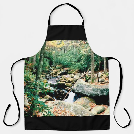 Fall Day Digital Schürze (Vorderseite)