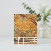 Fall Day postcard Postkarte (Stehend Vorderseite)