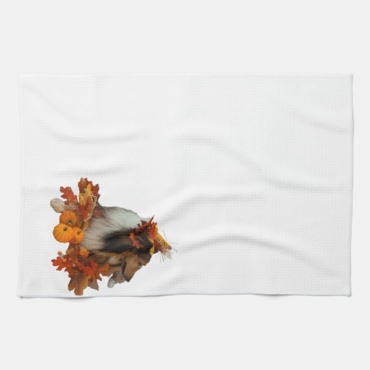 Fall Decor Sheltie Geschirrtuch (Horizontal)