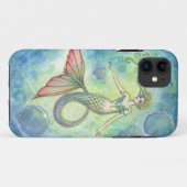 Fall Deep Sea Galaxy Mermaid iPhone Case-Mate iPhone Hülle (Rückseite (Horizontal))