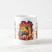 Fall Deer Alebrije Kaffeetasse (Mittel)