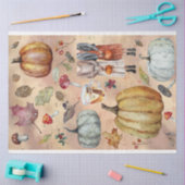 Fall-Dekoupage Seidenpapier (Basteln)