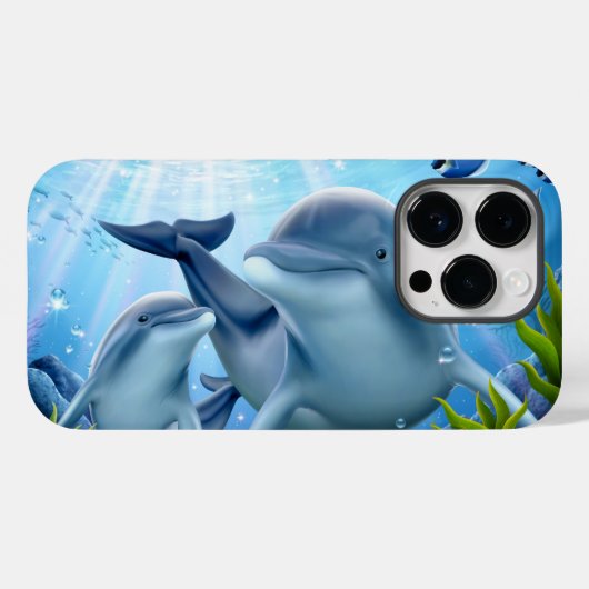 Fall Delphins Case-Mate iPhone Case-Mate iPhone Hülle (Rückseite (Horizontal))