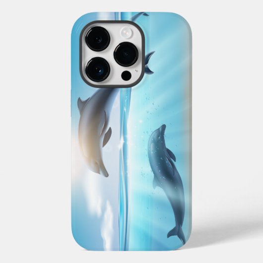 Fall Delphins Case-Mate iPhone Case-Mate iPhone Hülle (Rückseite)