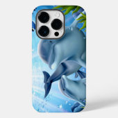 Fall Delphins Case-Mate iPhone Hülle (Rückseite)