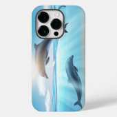 Fall Delphins Case-Mate iPhone Hülle (Rückseite)