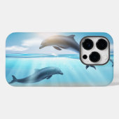 Fall Delphins Case-Mate iPhone Hülle (Rückseite (Horizontal))