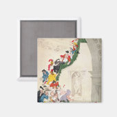 Fall der Ausstellung, c.1800 Magnet (Vorderseite/Rückseite)