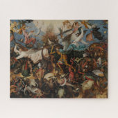 Fall der Engel der Rebellen durch Pieter Bruegel Puzzle (Horizontal)