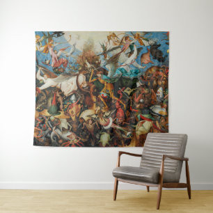 Fall der Engel der Rebellen Pieter Bruegel, Älte Wandteppich
