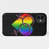 Fall der Gleich-Sex der Gay Pride Smartphone Case-Mate iPhone Hülle (Rückseite (Horizontal))