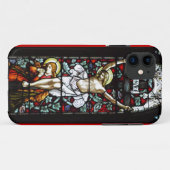 Fall der Kreuzigungs-(Buntglas) Case-Mate iPhone Hülle (Rückseite (Horizontal))