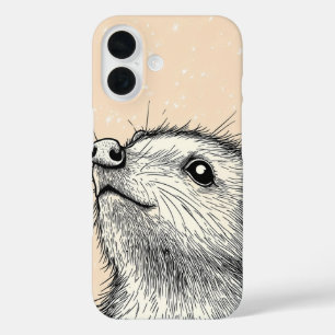 Fall der künstlerischen Maus - Kunst der lebendige iPhone 16 Hülle