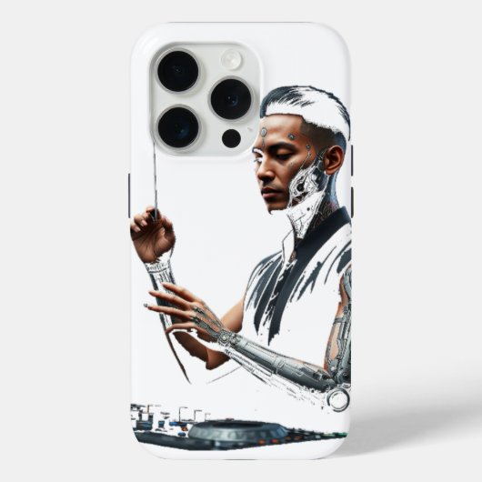 Fall der menschlichen Maschine Harmonie Case-Mate iPhone Hülle (Rückseite)