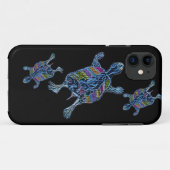 Fall der Mosaik-Meeresschildkröte-IPhone5 Case-Mate iPhone Hülle (Rückseite (Horizontal))