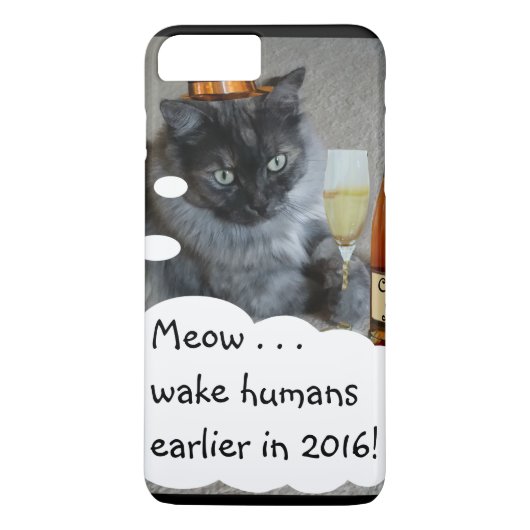 Fall der Neujahrsauflösung (Katze) von RoseWrites Case-Mate iPhone Hülle (Rückseite)