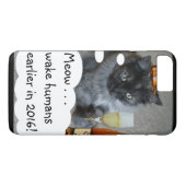 Fall der Neujahrsauflösung (Katze) von RoseWrites Case-Mate iPhone Hülle (Rückseite (Horizontal))