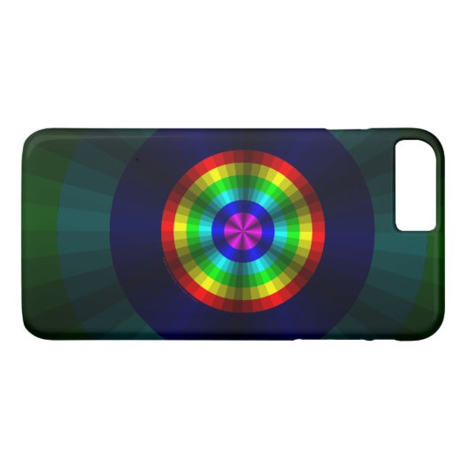 Fall der optischen Illusion Rainbow Case (Rückseite (Horizontal))