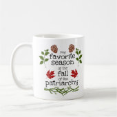 Fall der Patriarchie Kaffeetasse (Links)