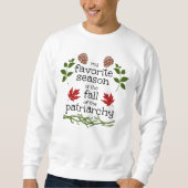 FALL der Patriarchie Sweatshirt (Vorderseite)