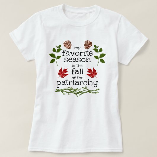 FALL der Patriarchie T-Shirt (Design vorne)