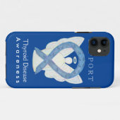 Fall der Schilddrüsenkrankheit Case-Mate iPhone Hülle (Rückseite (Horizontal))